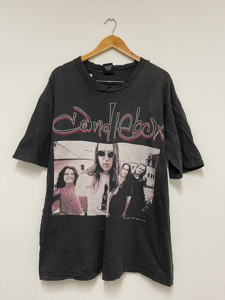 Vintage 90s Candlebox Band “ Ho’n Your Ass Out 1993 Grunge Band T-Shirt / Alternative Rock / Punk / Rare / Streetwear / Black / XL