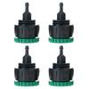 4 шт. Прочные пластиковые соединители для капельного полива, адаптер для шланга, ершовые фитинги для садовых поливочных систем