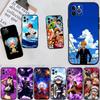One Piece Cool Soft Shell Phone Case for iPhone 16 15 14 13 12 Pro Max Plus Mini