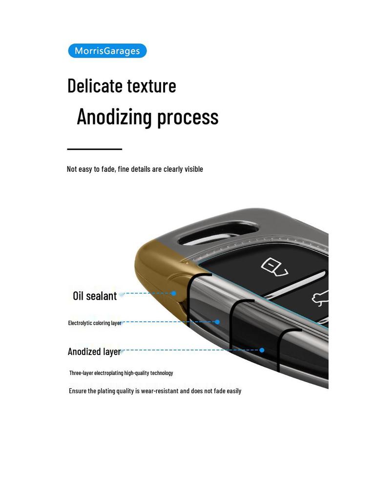 2020 MG ZS, MG5, MG6 Car-Specific Leather Key Case for Men