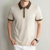 Мужская вязаная футболка с коротким рукавом IMAGINEX IM26C014 Business Casual
