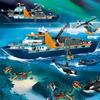 Building Blocks  Arctic Explorer Ship Killer Ozean Whale Shark Children's Toys Assembling Gift