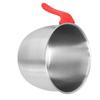 Anti-splash Serving Bowl Rustless Steel Food Mix Tub Dishwasher Mixing Bowl  Cake Stirring Making