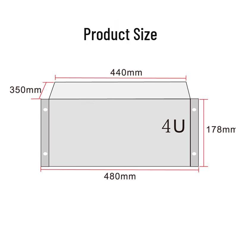 Yeren 4U Rack Mount Chassis for Video Splicing Processor