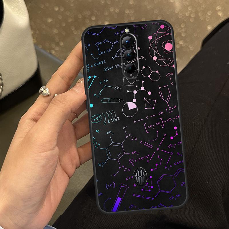 Научный чехол для Nubia Red Magic 8 8S Pro Plus 6 7 8 Pro 6S 7S Pro 6R 5S 5G Мягкий защитный чехол