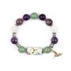 with Pendant Metal Tube Crystal Bracelet Beaded Bracelet  Holiday Gatherings