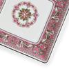 [Officially Imported] Wedgwood Florentine Fuchsia Square Tray, 14.5cm, Pink, 1076513
