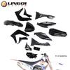 LINGQI RACING Комплект пластиковых накладок на весь мотоцикл, крылья, брызговики для Kayo T4 T2 T 4 Питбайк Мотоциклетные аксессуары