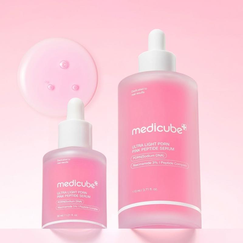 Medicube Ультралегкая сыворотка с PDRN и розовым пептидом 30 мл / 110 мл