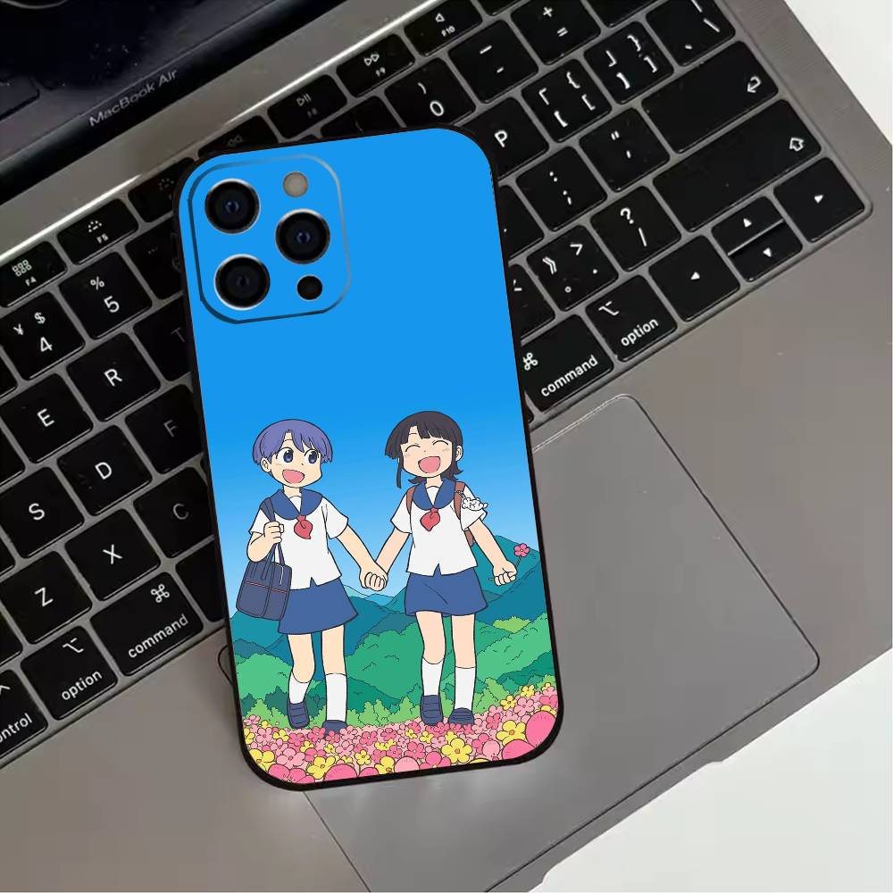 CITY THE ANIMATION Anime  Phone Case For iPhone 17,16,15,14,13,12,11 Plus,Pro Max,XS,Soft Silicone Black Cover