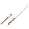 Перьевая ручка Teranishi Kagaku для гитары Brillante White F GFPNB-WH-F