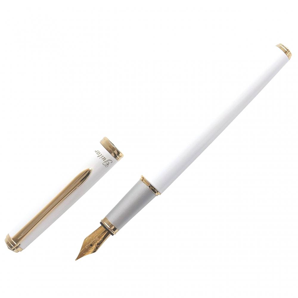 Перьевая ручка Teranishi Kagaku для гитары Brillante White F GFPNB-WH-F