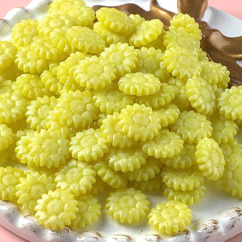 Huidisi Перламутровые Гранулы Сургуча Смешанных Цветов Подсолнух для Штампов