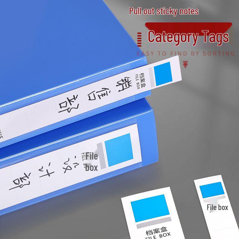 Коробка для хранения документов формата А4 - Утолщенная пластиковая папка для счетов и договоров