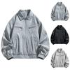 Men's High Sense Of Everything With Solid Color Jacket Trend Casual Lapel Coat Plus Size Loose Plus Size Top