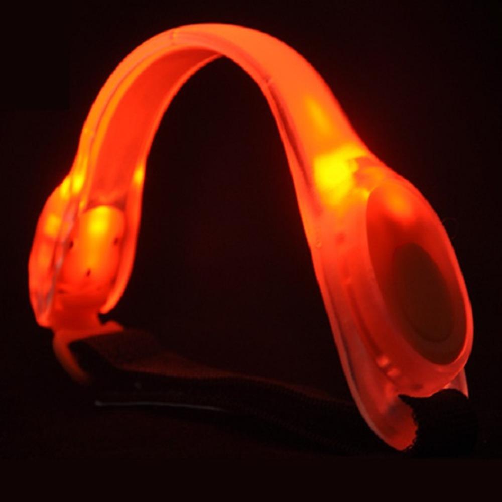 Wearable LED Light Up Armband Glow The Dark Running Arm Belt  Running Walking Cycling