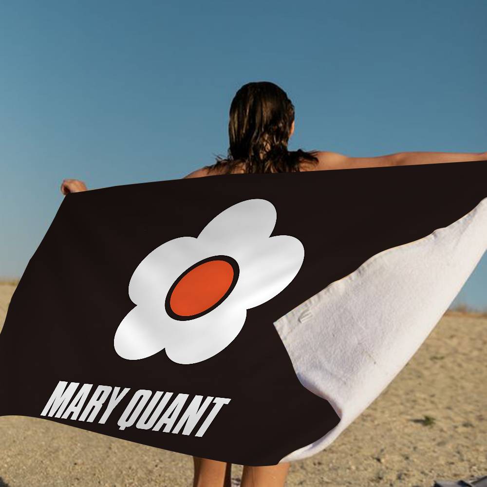 Модное Лого Q-Quant M-Mary Пляжное Полотенце Цветные Банные Полотенца Для Девочки Микрофибра Быстросохнущее Индивидуальное Без Песка Пляж Йога Спа Тренажерный Зал
