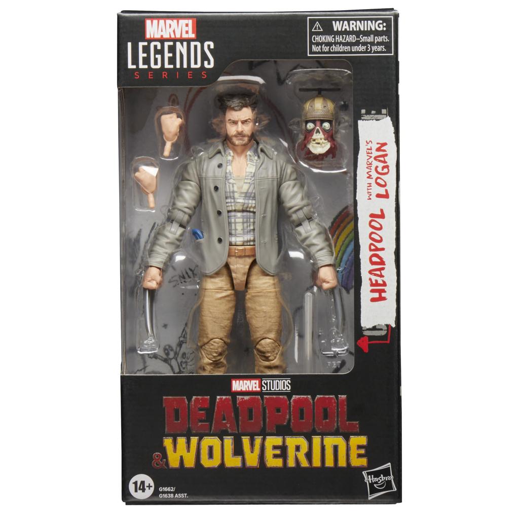 Hasbro MARVEL Marvel Legends Series Росомаха, Дэдпул и Росомаха коллекционные фигурки 15 см для детей от 14 лет и старше G1662 Аутентичные