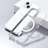 KEYSION Прозрачный чехол MagSafe для iPhone 15 14 Pro Max Прозрачный магнитный чехол для беспроводной зарядки iPhone 13 Pro Max