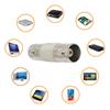 BNC Adapter BNC Female To BNC Female Straight RF Coaxial Connector for CCTV Surveillance System Video Camera Broadcast