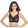 Full Size Thin Underwire Bra for Large Breasts No Cotton Thin Lace Underwear