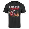 Cats for Everybody Santa Sleigh T-shirt Funny Cat Christmas Shirt