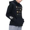 Under Armour Толстовка унисекс с капюшоном из флиса UA CNY, цвет черный 1353341-001