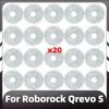 Compatible for Roborock Qrevo S Replacement Main Side Brush HEPA Filter Mop Pad Dust Bags Spare Parts Accessories