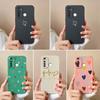 Для Oppo Q Q3 Q3i Q5 Q5i A5 Pro V13 V15 X2 X7 F29 чехол для смартфона модный жидкий силиконовый чехол с сердечком Love Heart амортизирующие защитные чехлы для Oppo Shell