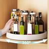 Lazy Susan Turntable Organizer Spice Holder 360-Degree Rotatable Large Capacity Non-Slip Base Design Storage Holder