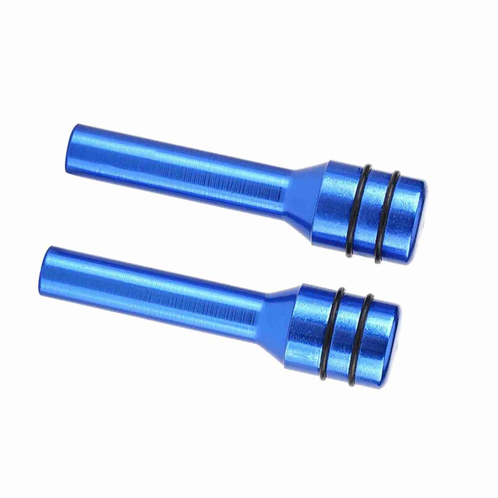 2Pcs Aluminum Alloy Universal Car Truck Interior Door Lock Knob Pull Pin Covers
