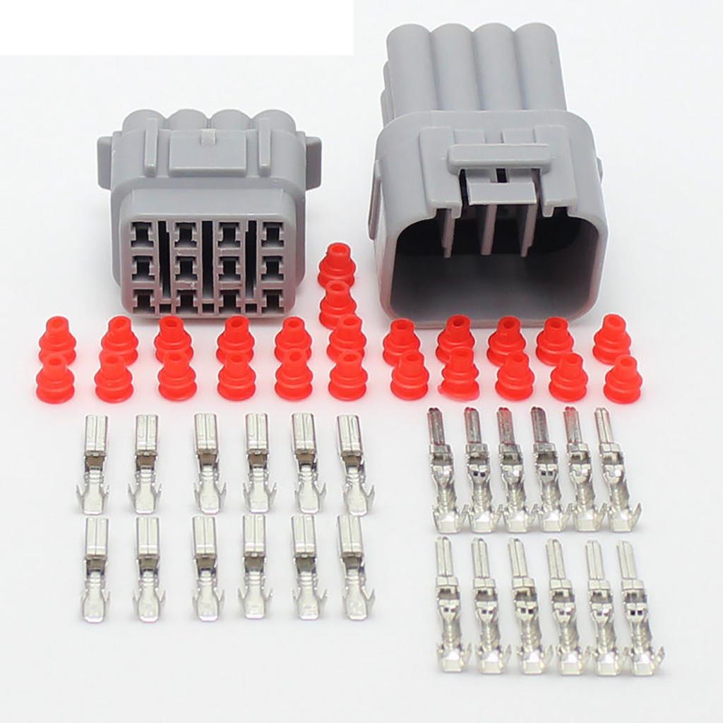 1 комплект, новый автомобильный 12-контактный герметичный водонепроницаемый электрический провод, автоматический разъем