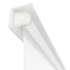 VidaXL Store Roulant de Douche 80x240 cm Blanc Rideau de Douche Salle de Bain 142841