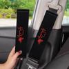 2PCS Automotive Butterfly Love Shoulder Protection Seat Belt Protective Cover Automotive Interior Accessories