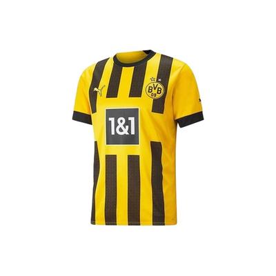 Puma SS22 Полосатый спортивный матч с коротким рукавом Футболка Мужская Футболка Желтый 765883-01