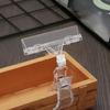 Прозрачные пластиковые держатели для табличек - Прочные, универсальные подставки для ценников для розничной торговли, для офиса, чтения и обеда, организация офиса
