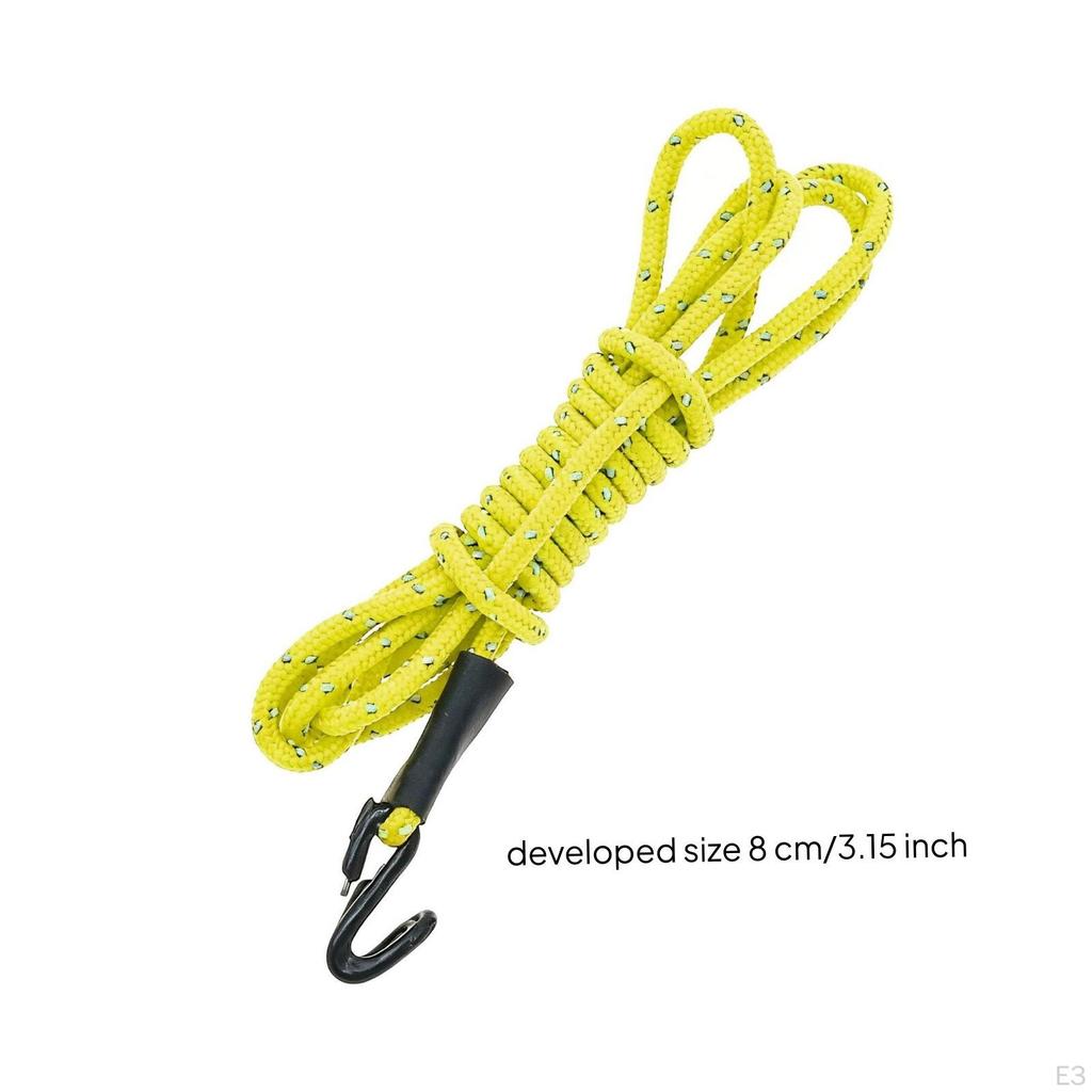 Miniature Rope with Hook Realistic Scale Recovery Decorative RC Crawler