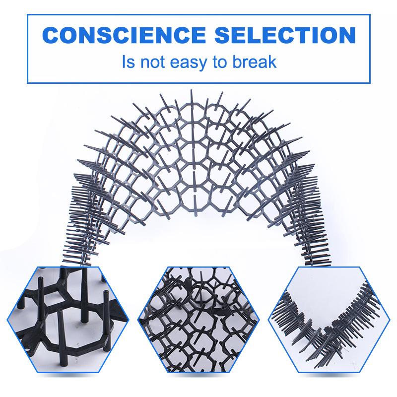 2 шт., садовый коврик с колючками, отпугиватель кошек, шип, анти-кошка