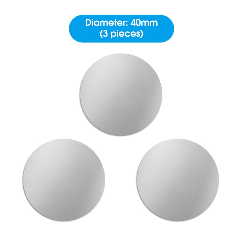 Тонкая магнитная металлическая пластина, автомобильный держатель для телефона, универсальный железный лист, наклейка на диск, крепление для планшета, настольная магнитная подставка для iPhone 13 12 11