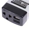 Автомобильный преобразователь питания USB DC 12/24 В в AC 220 В Автомобильный инвертор для телефона Инвертор 12 В Универсальный силовой трансформатор Зарядное устройство для мобильного телефона USB-порт