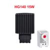 HG140 15W 30W 45W 60W 75W 100W 150W Промышленный шкаф 35 мм Din-рейка Тип Тепловентилятор PTC Полупроводниковый Термостат с NC KTO