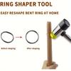 1 шт./2 шт. Двусторонняя клейкая лента Молоток Изготовление ювелирных изделий + Инструмент для формирования колец Набор инструментов для изготовления, гибки, полировки и шлифовки колец
