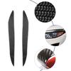 Carbon Fiber Car Headlight Eyelid Eyebrow Cover Trim For Mazda 3 Mazda3 JDM 2010 2011 2012 2013