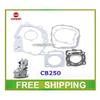 zongshen CB250 air water cooled engine gasket loncin LC169fmm LC165FMM kayo dirt bike atv quad 69mm 65.5mm 70mm