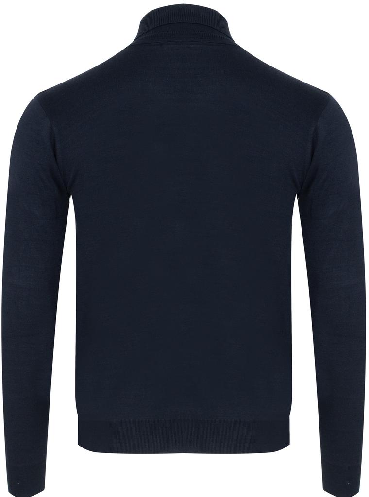 Men' Turtleneck Sweater - 1702 Navy Blue