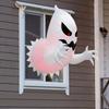 Halloween Inflatables Decorations Window Crasher Ghosts Foldable Balloon Table Ornament for Halloween Party Indoor Outdoor Yard