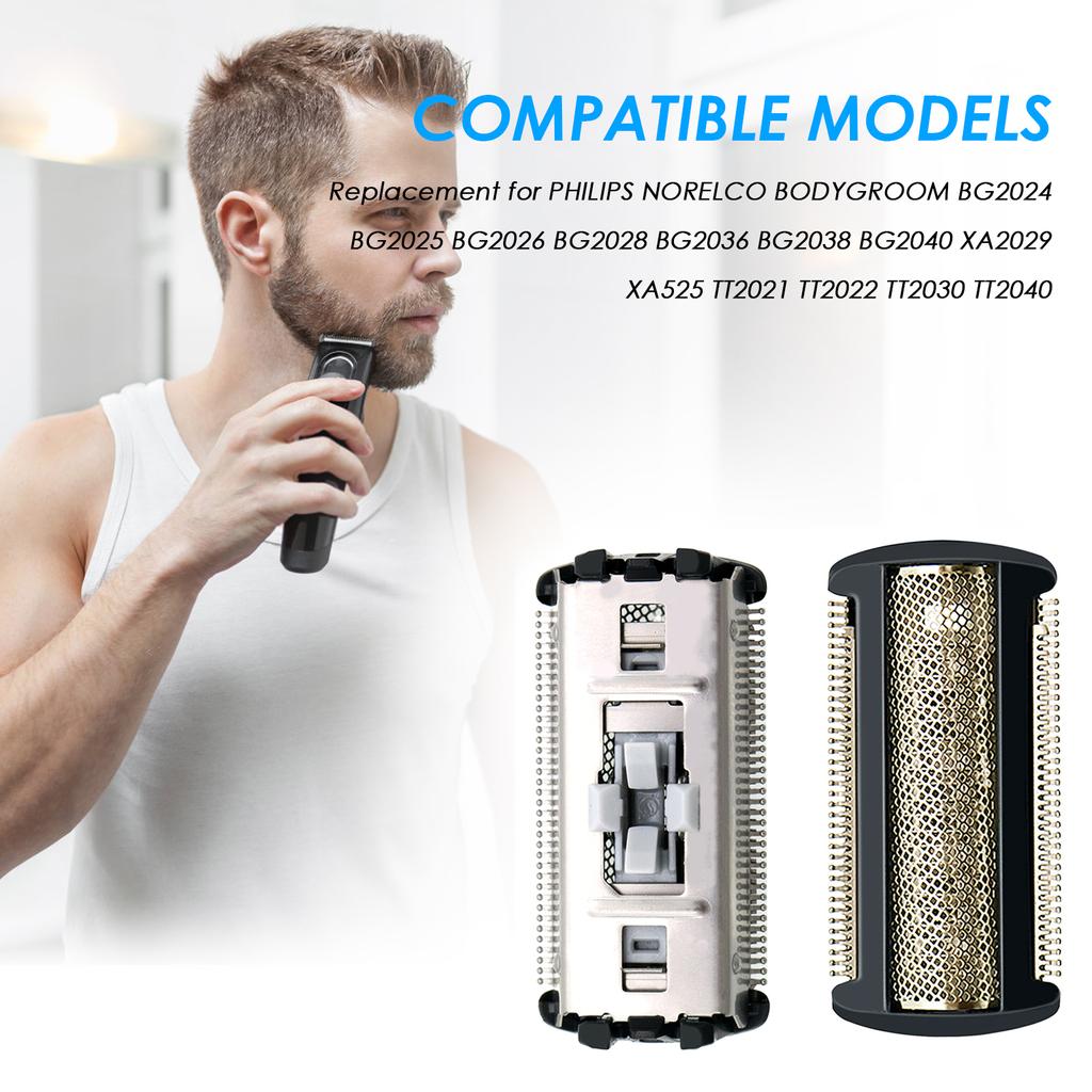 Replacement Shaver Head Foil Cutter Head Replacement for Philips Shaver Hair Clipper NO-RELCO