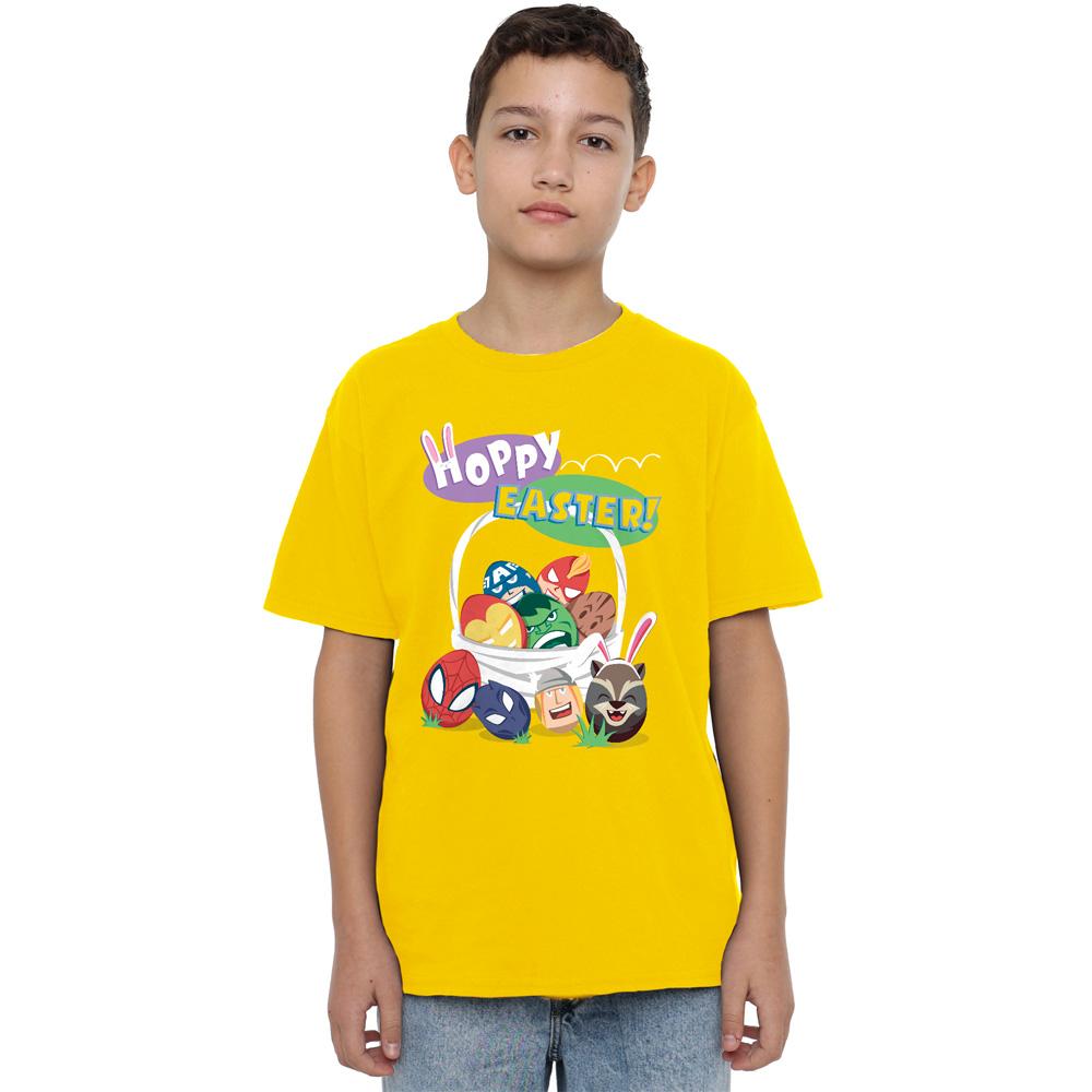 Marvel Childrens/Kids Hoppy Eggs Easter T-Shirt