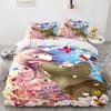 3D Printed Kawaii Girl Bedding Set Anime Sexy Girl Duvet Cover Double Twin Full Queen King Adult Kids Bedclothes Quilt Cover
