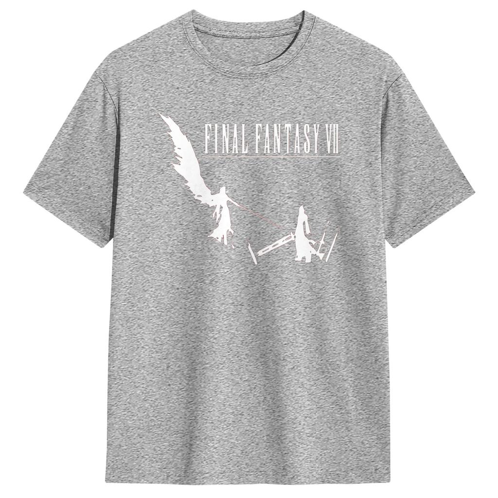 Casual TShirt Summer FF VII Cloud Sephiroth Fashion T Shirts Cotton Tshirt for Unisex Y2K Fun Printed Short Sleeve Top Tees